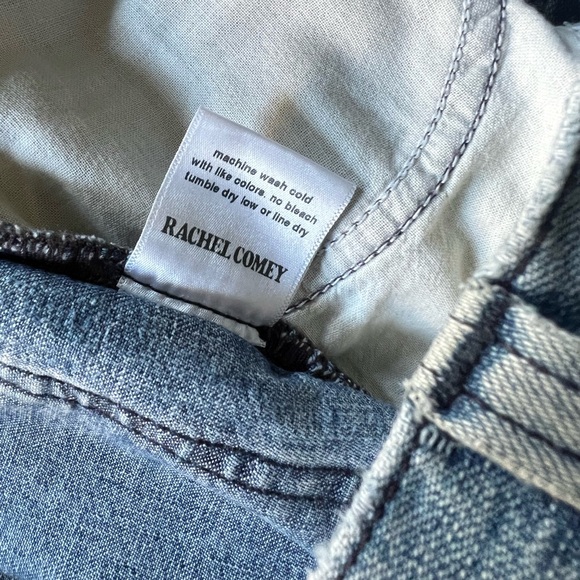 Rachel Comey High Rise Straight Leg Jeans - S/US 4 - Picture 6 of 6